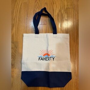 New Faherty Canvas Tote Bag